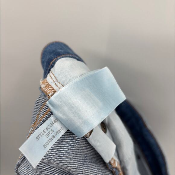 J.Crew Essential straight jean in all-day stretch Blue Meadow Wash - Picture 6 of 6